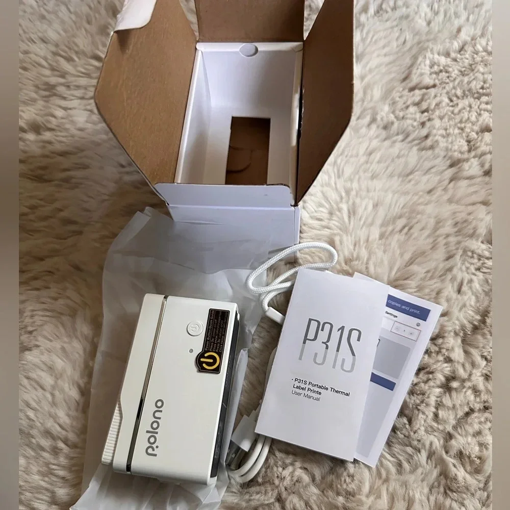 🆕 POLONO P31S Label Maker Machine